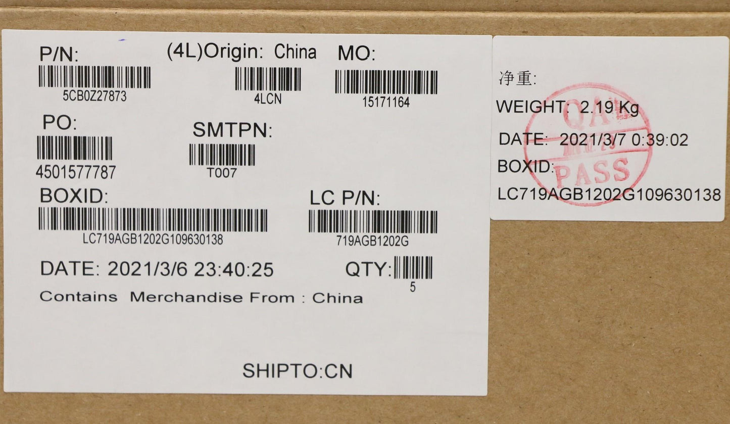 Lenovo C-Cover With Keyboard - 5CB0Z27873