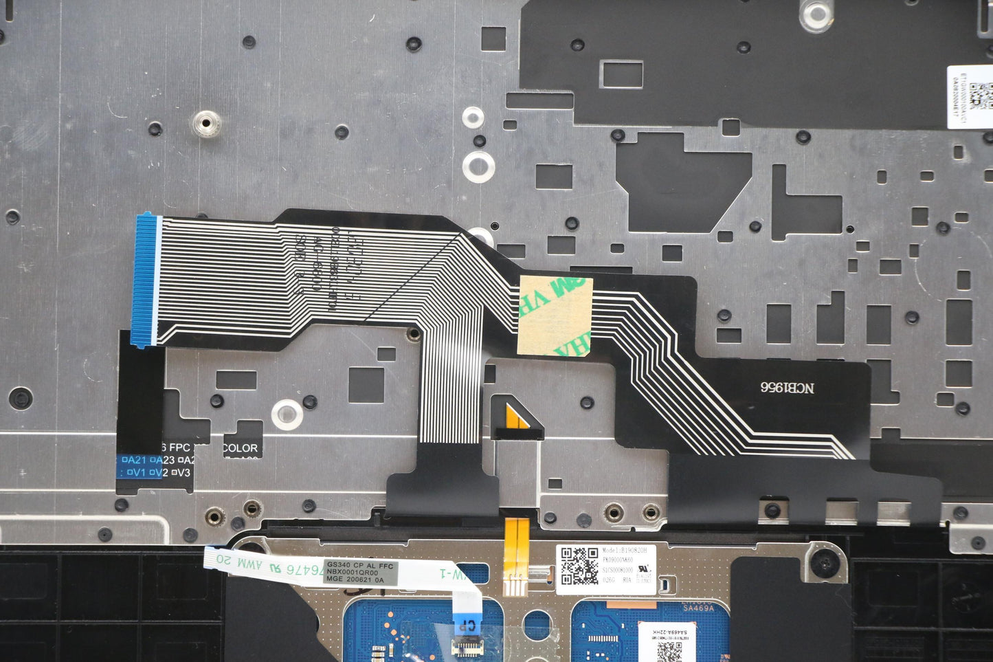 Lenovo C-Cover with Keyboard, USA English, Iron Grey, Backlight - 5CB0Z27888