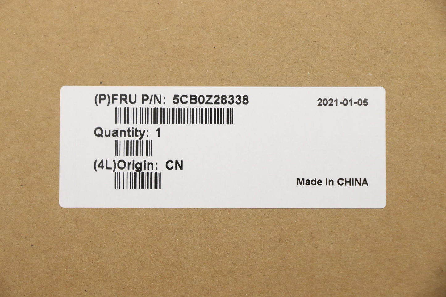 Lenovo Up Al_Duc Fp W/Blkb_Ukr(Ua) - 5CB0Z28338