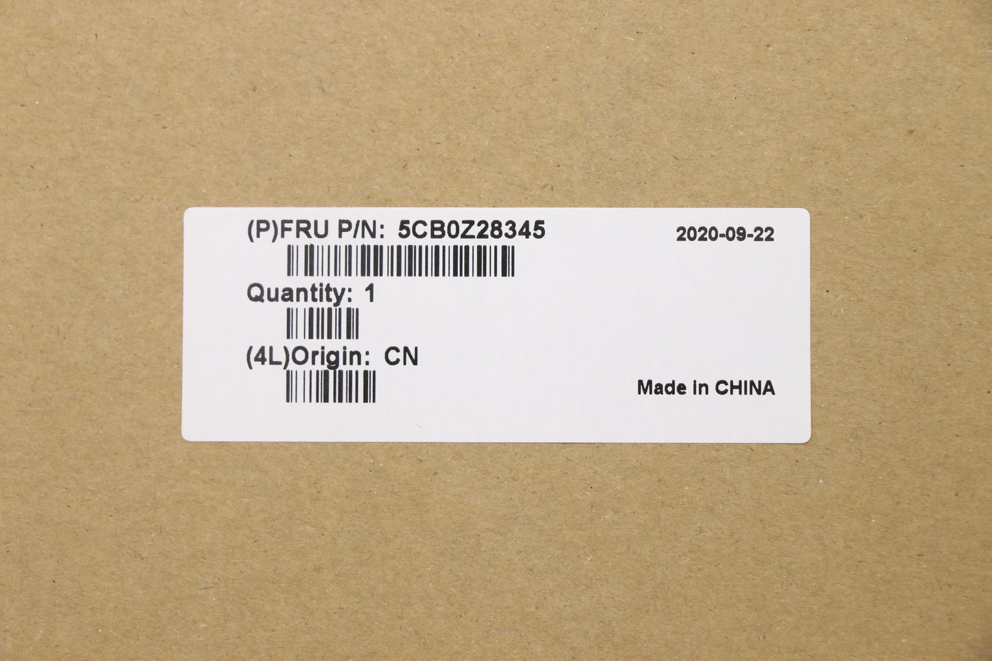 Lenovo Up Al_Duc Fp W/Blkb_Cz-Sk - 5CB0Z28345