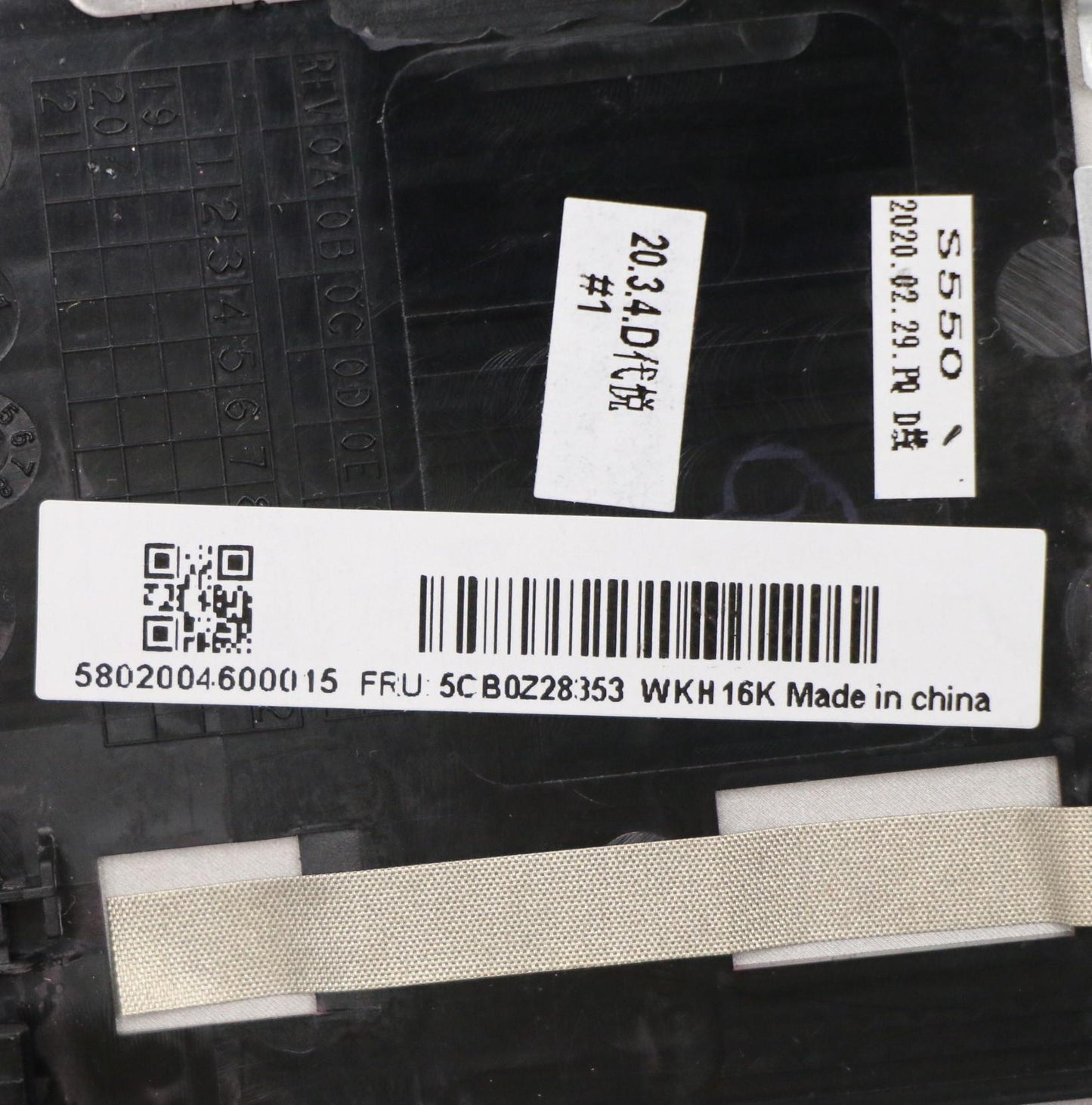 Lenovo Up Al_Duc Fp W/Blkb_Ita - 5CB0Z28353