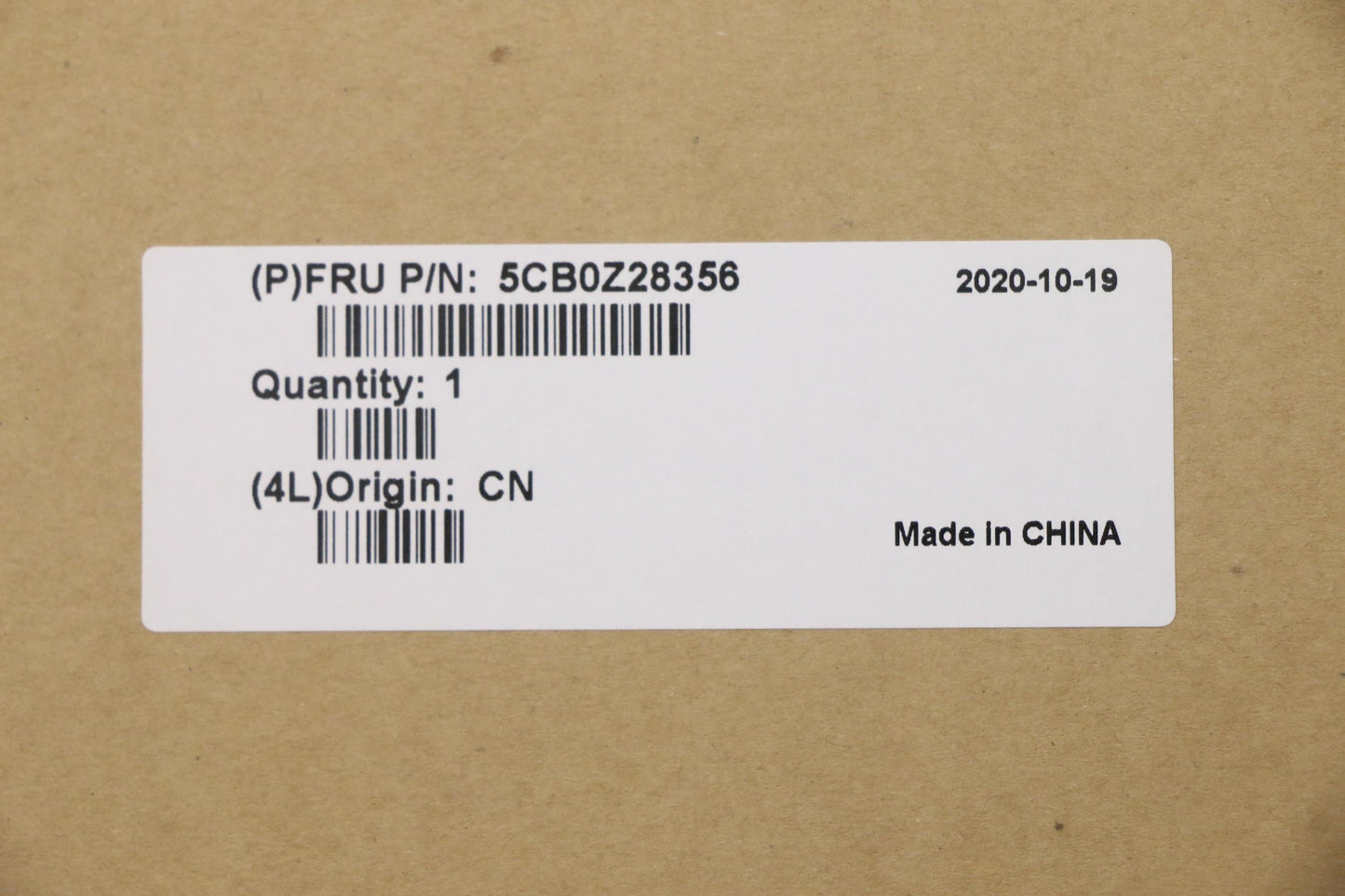Lenovo Up Al_Duc Fp W/Blkb_Usa - 5CB0Z28356