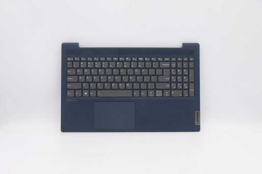Lenovo C-Cover with Keyboard, USA English Layout, Abyss Blue, Backlit, with Fingerprint Reader - 5CB0Z31242