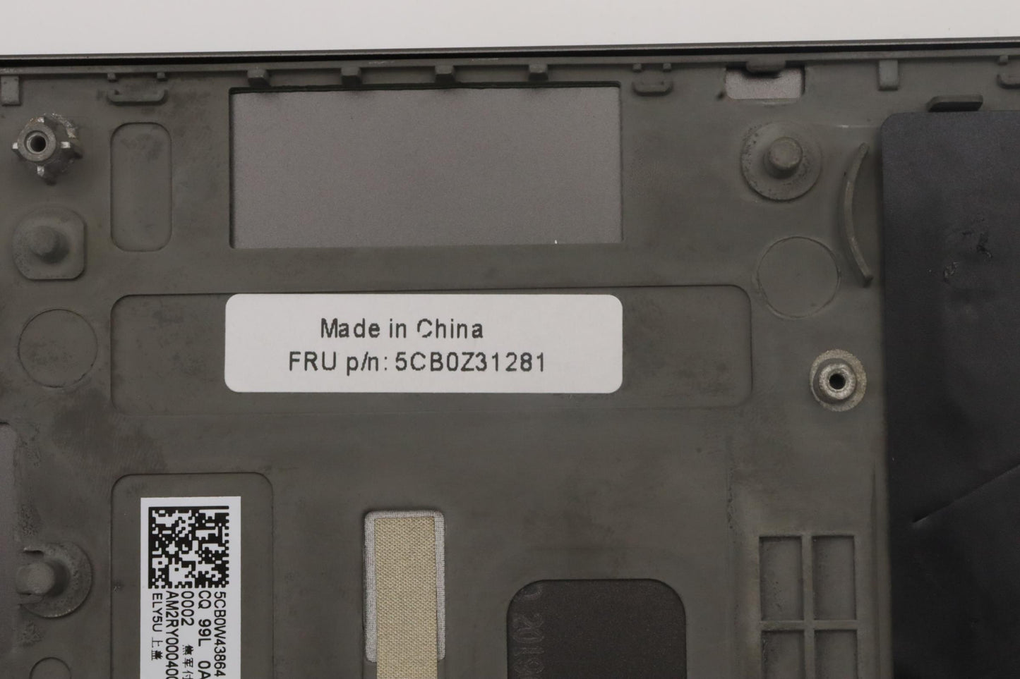 Lenovo Cover Uppercase Asm 81Yx Blkb_ - 5CB0Z31281