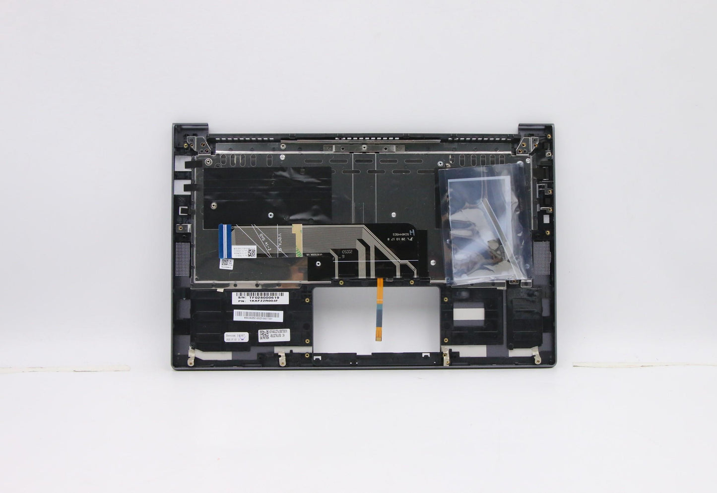 Lenovo C-Cover with Keyboard, US English Euro, Grey, Backlight - 5CB0Z32103