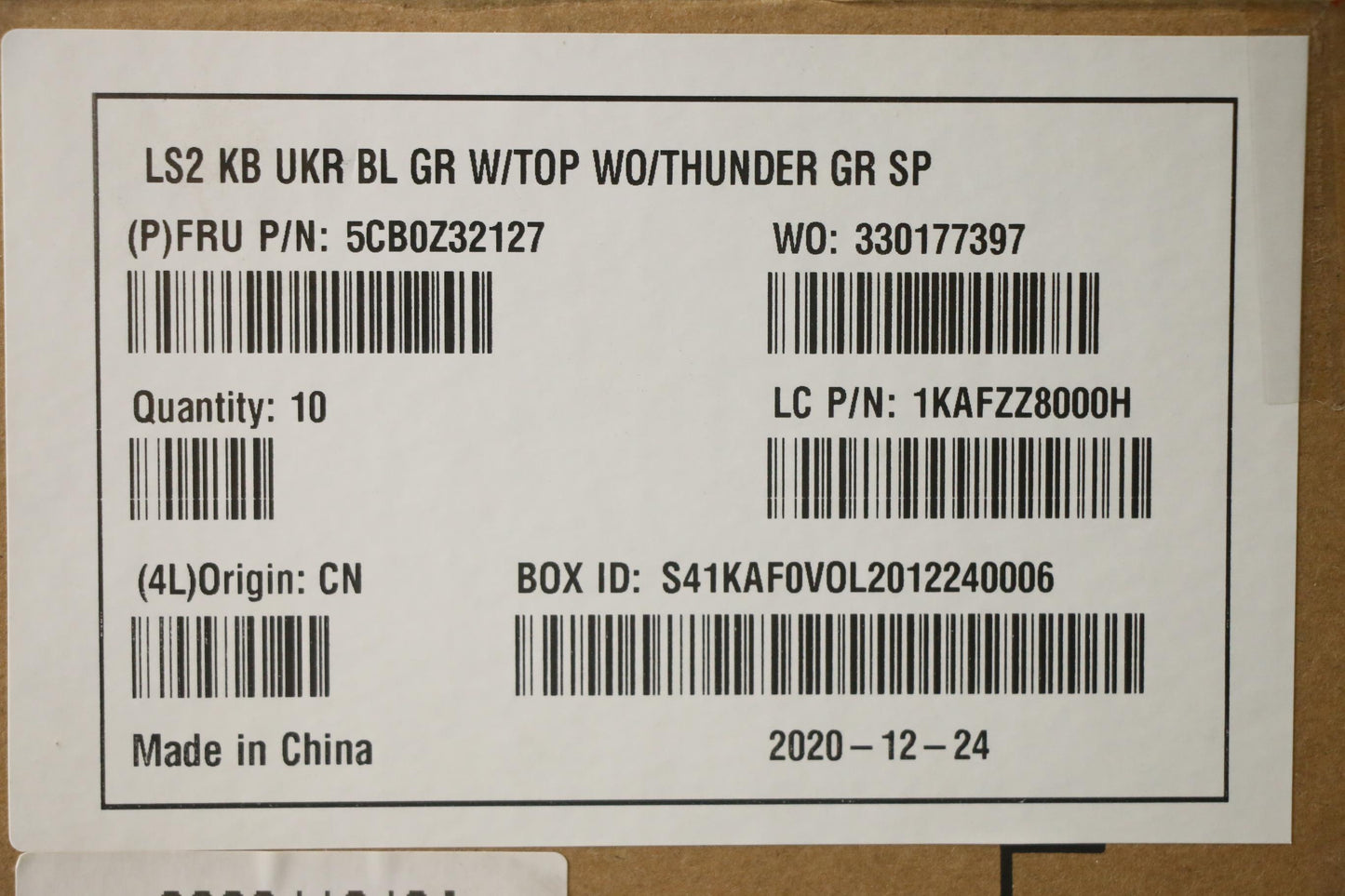 Lenovo C-Cover With Keyboard - 5CB0Z32127