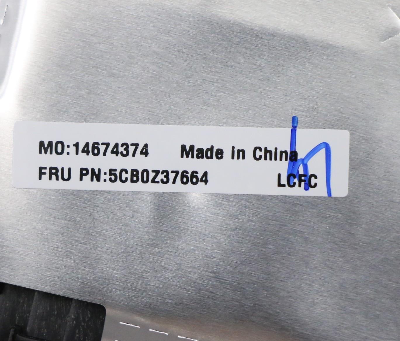 Lenovo Cover Upper Case Asm_Ukr L 82E - 5CB0Z37664