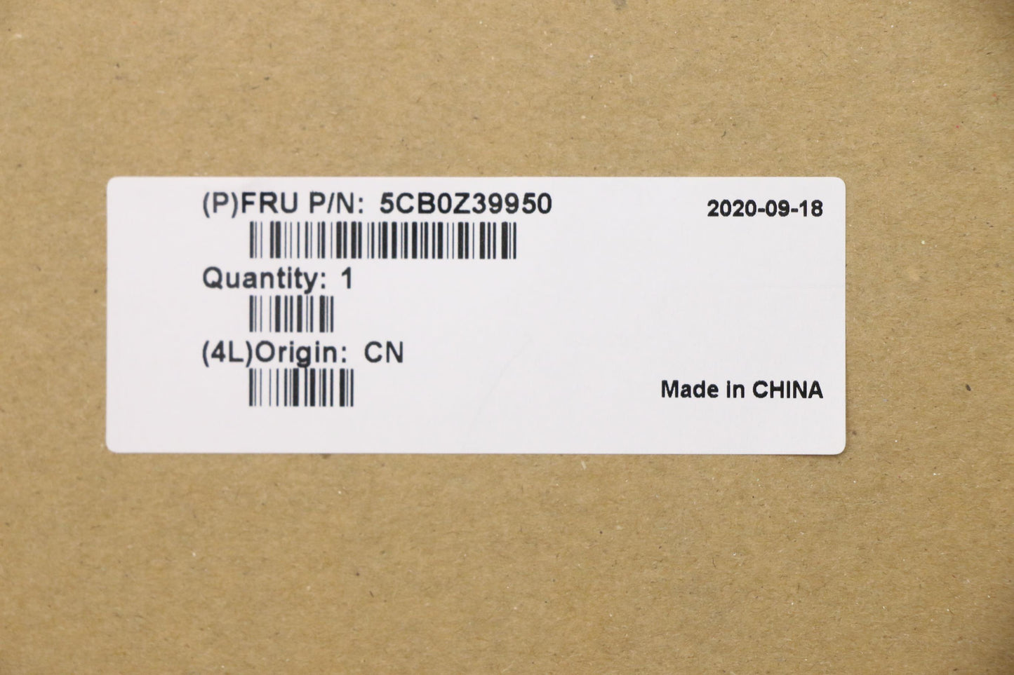 Lenovo Cover, NoWWAN, D-Cover Assembly, X1G3 - 5CB0Z39950