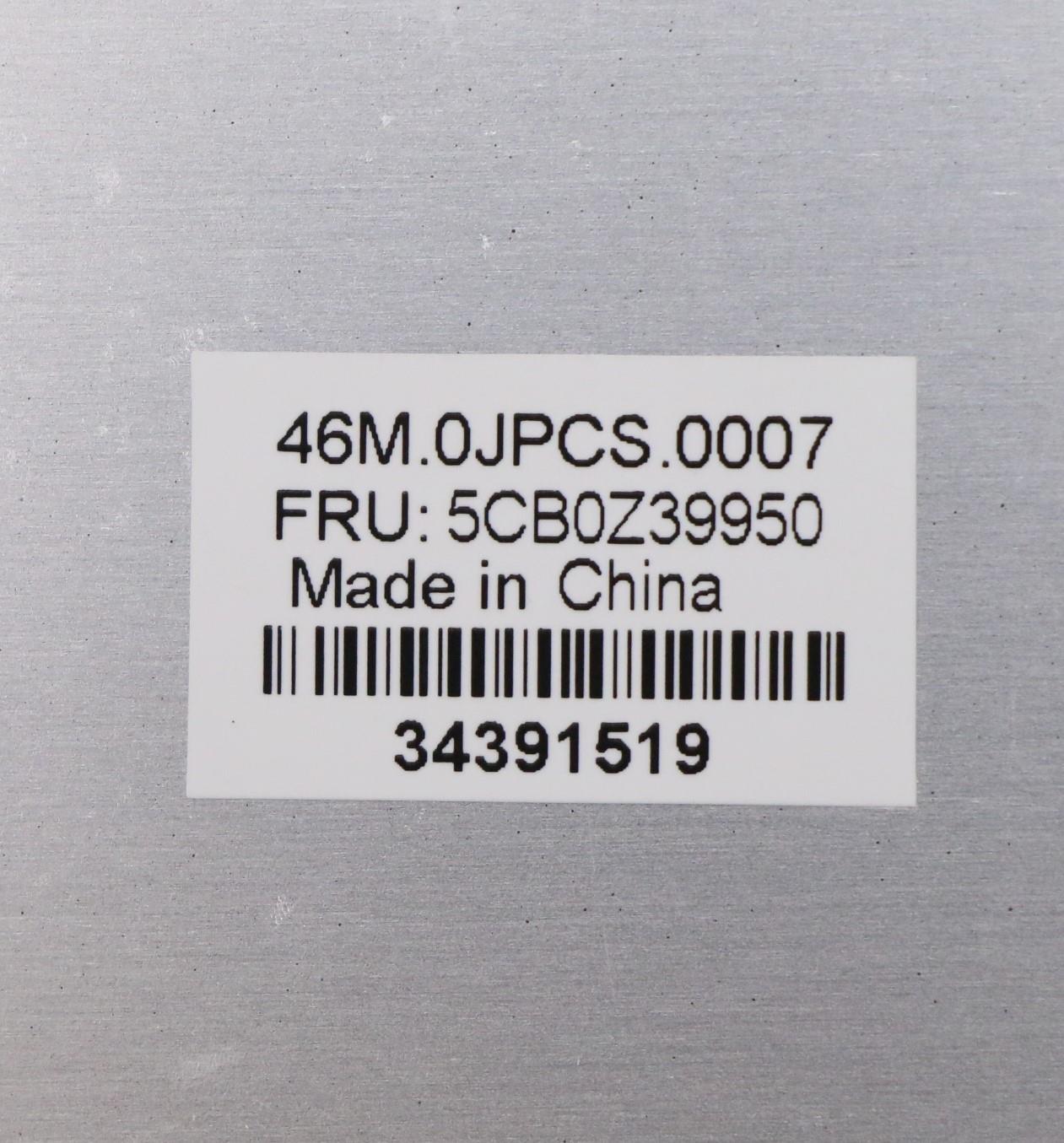 Lenovo Cover, NoWWAN, D-Cover Assembly, X1G3 - 5CB0Z39950