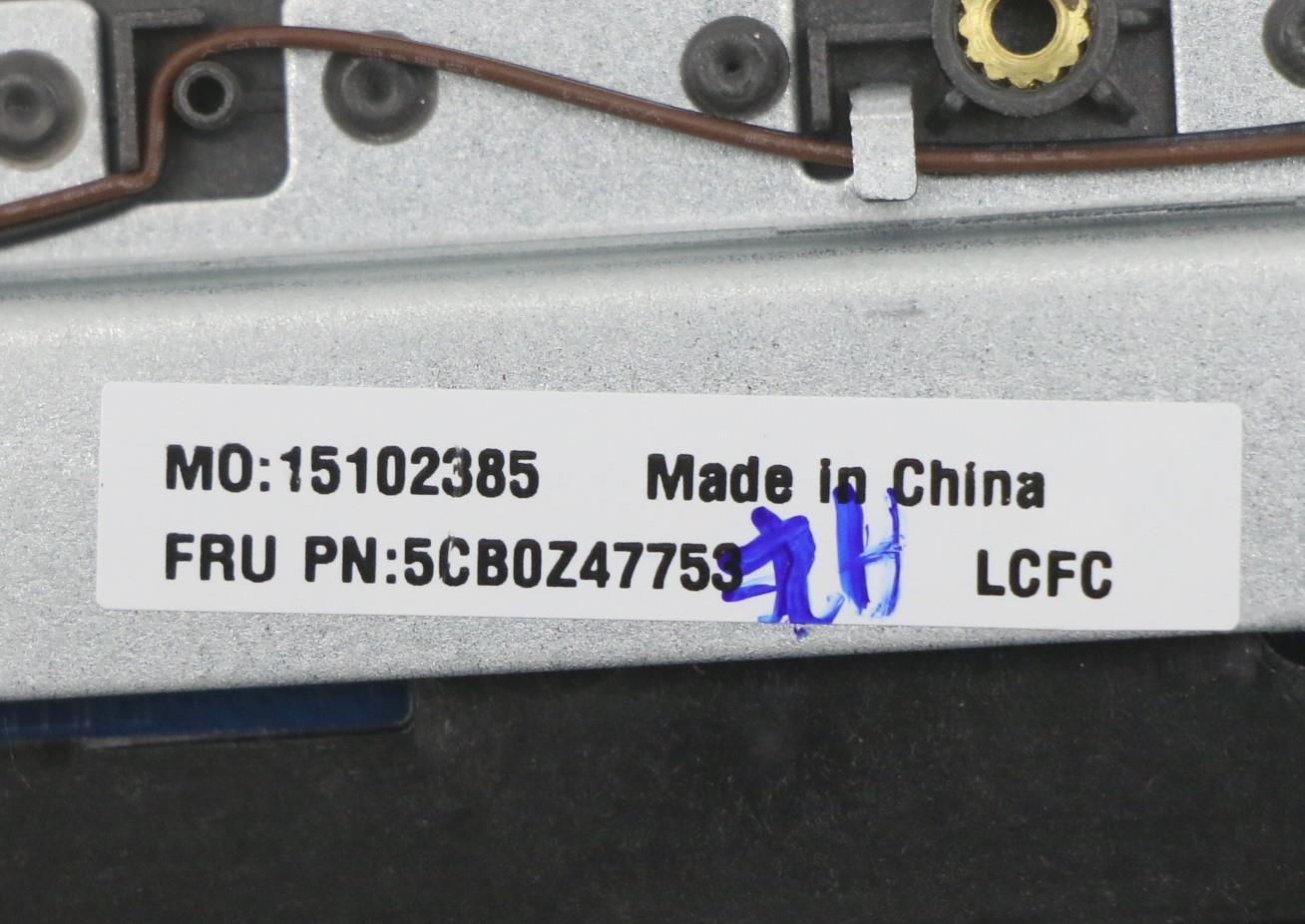 Lenovo Cover Upper Case Asm_Gk L82Gx - 5CB0Z47753