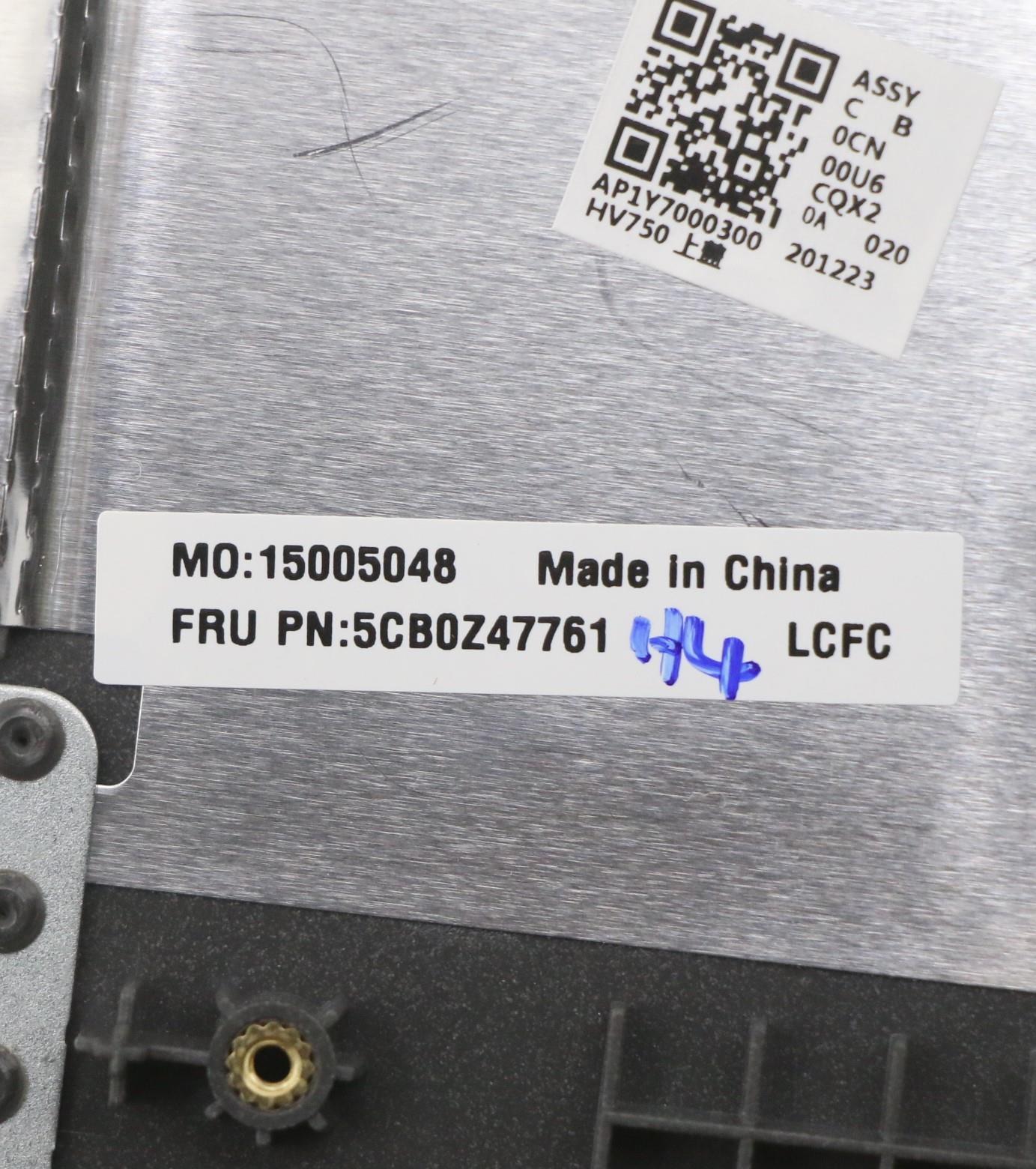 Lenovo Cover Uppercaseasm_Us Intel82G - 5CB0Z47761