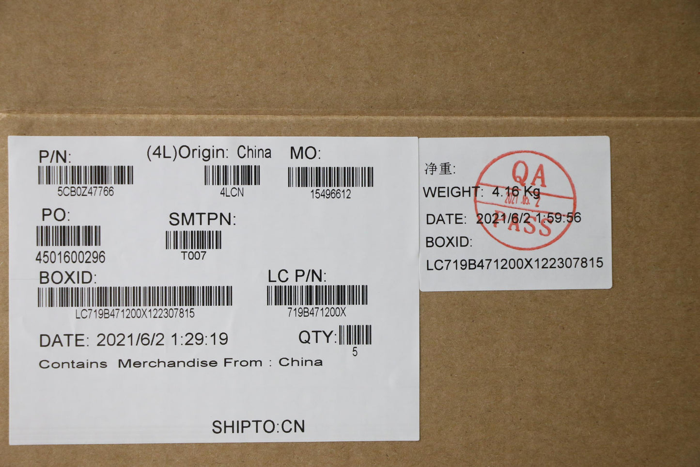 Lenovo Cover Upper Case Asm_Ukr L82Gx - 5CB0Z47766