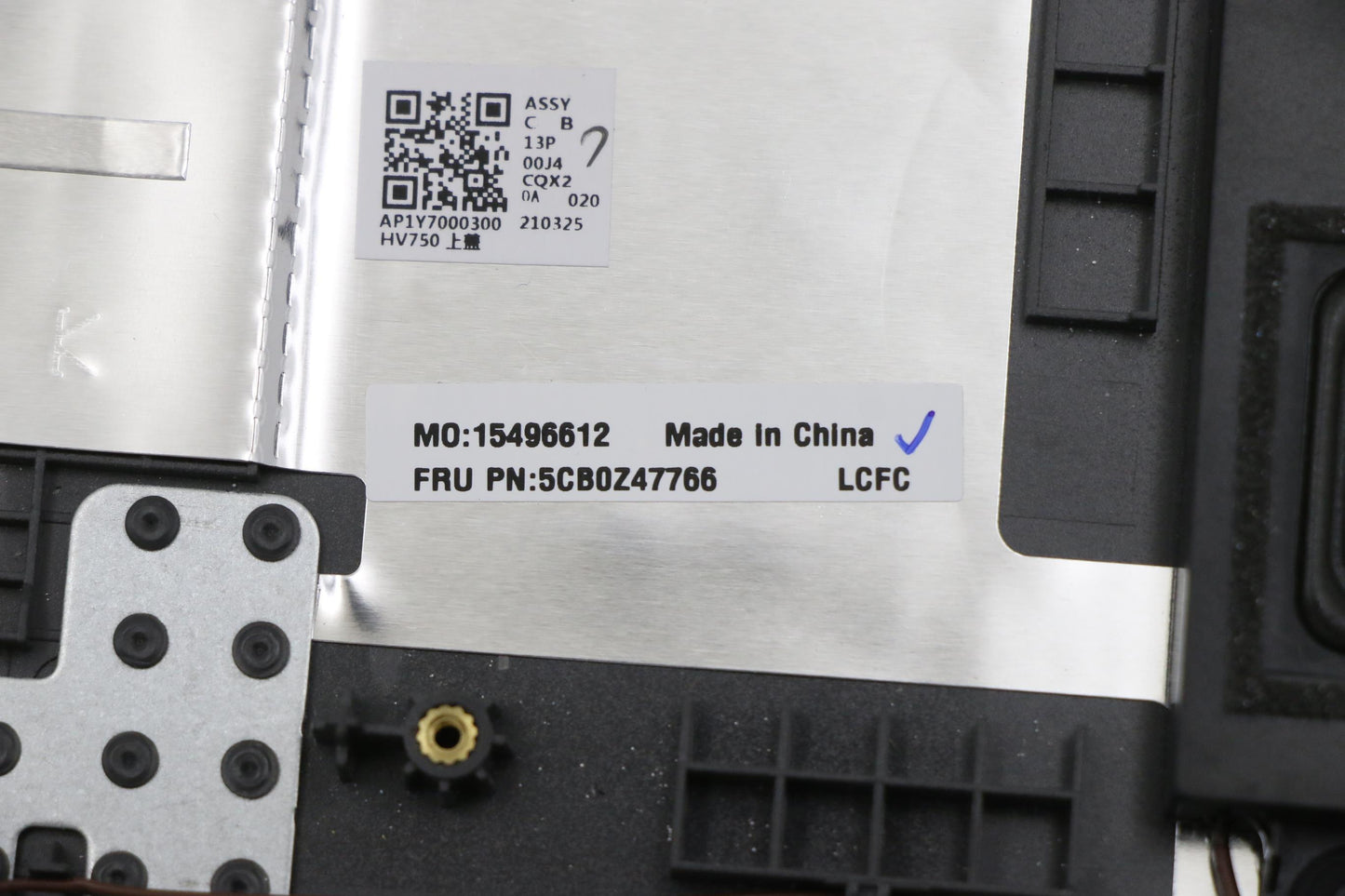 Lenovo Cover Upper Case Asm_Ukr L82Gx - 5CB0Z47766