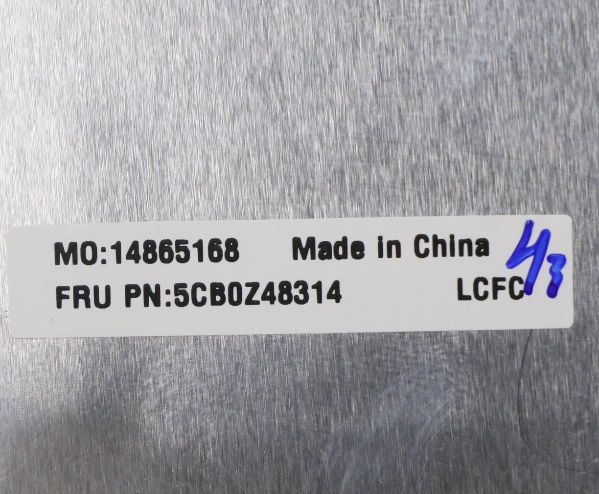 Lenovo Cover Upper Case Asm_Sp L82Gx - 5CB0Z48314