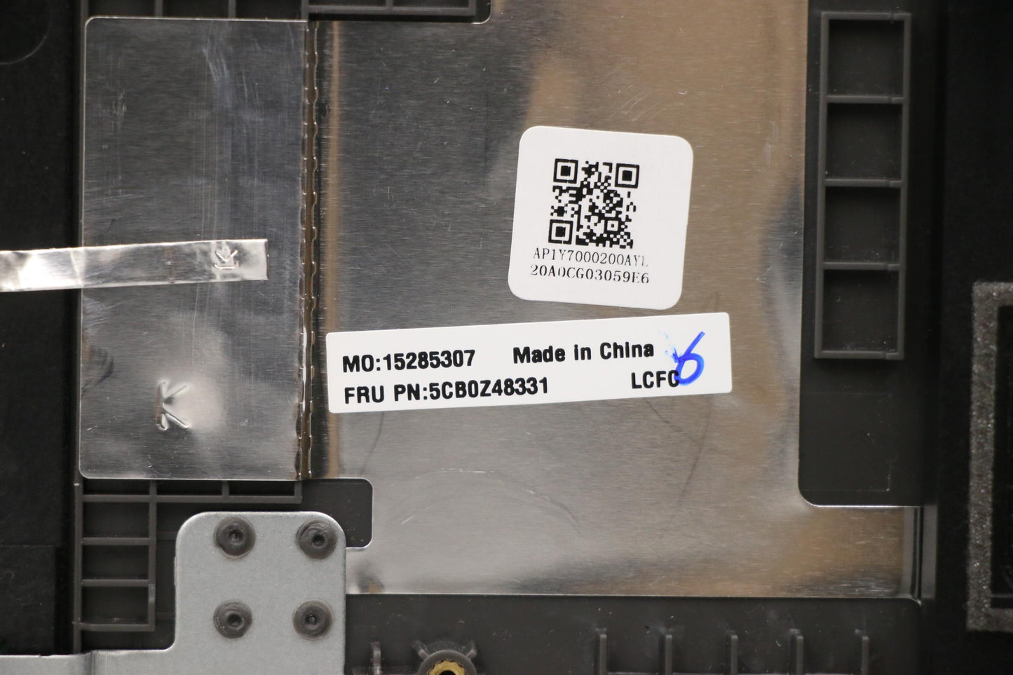 Lenovo Cover Upper Case Asm_Be L82Gx - 5CB0Z48331