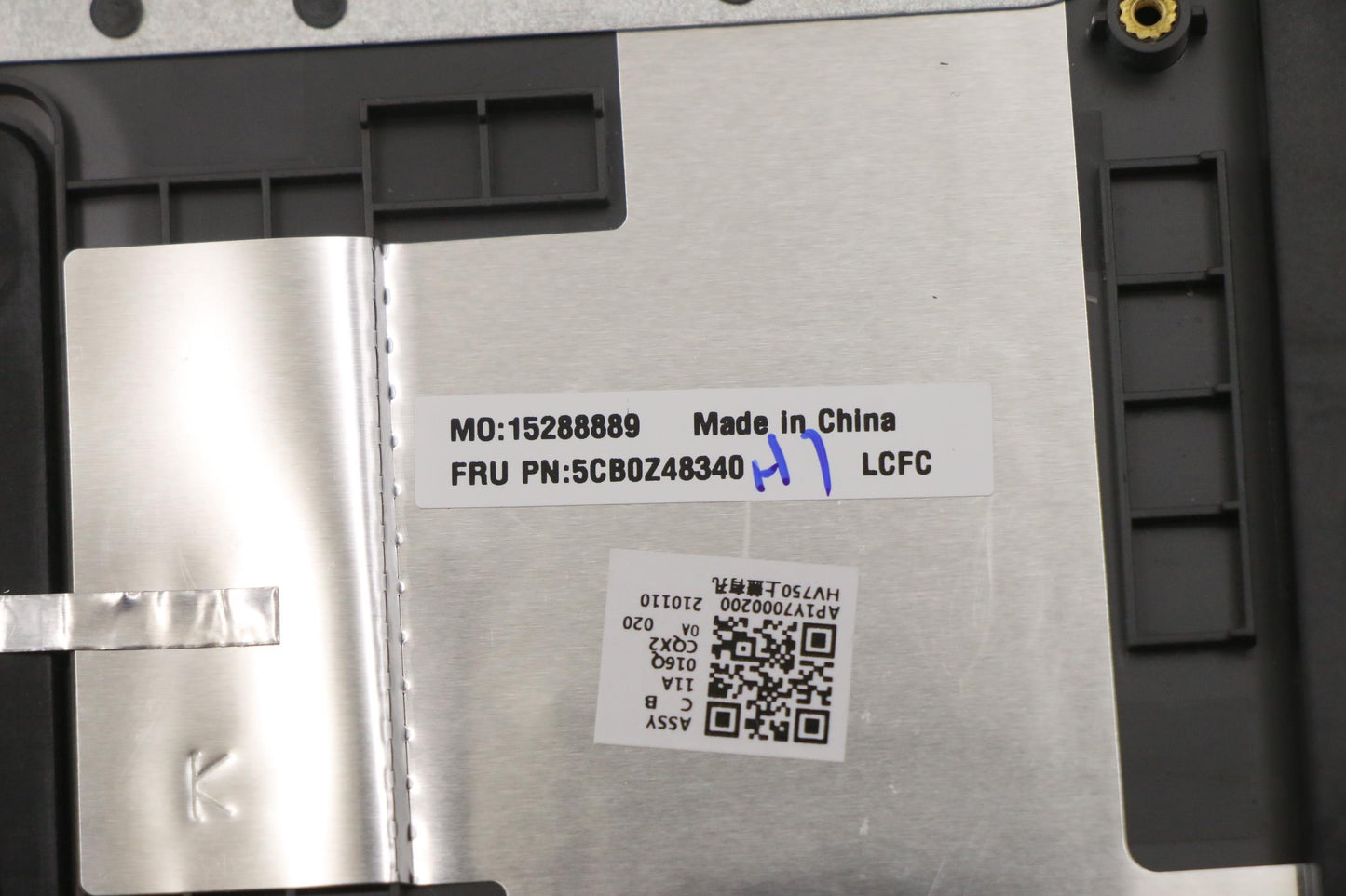 Lenovo Cover Upper Case Asm_Ukr L82Gx - 5CB0Z48340