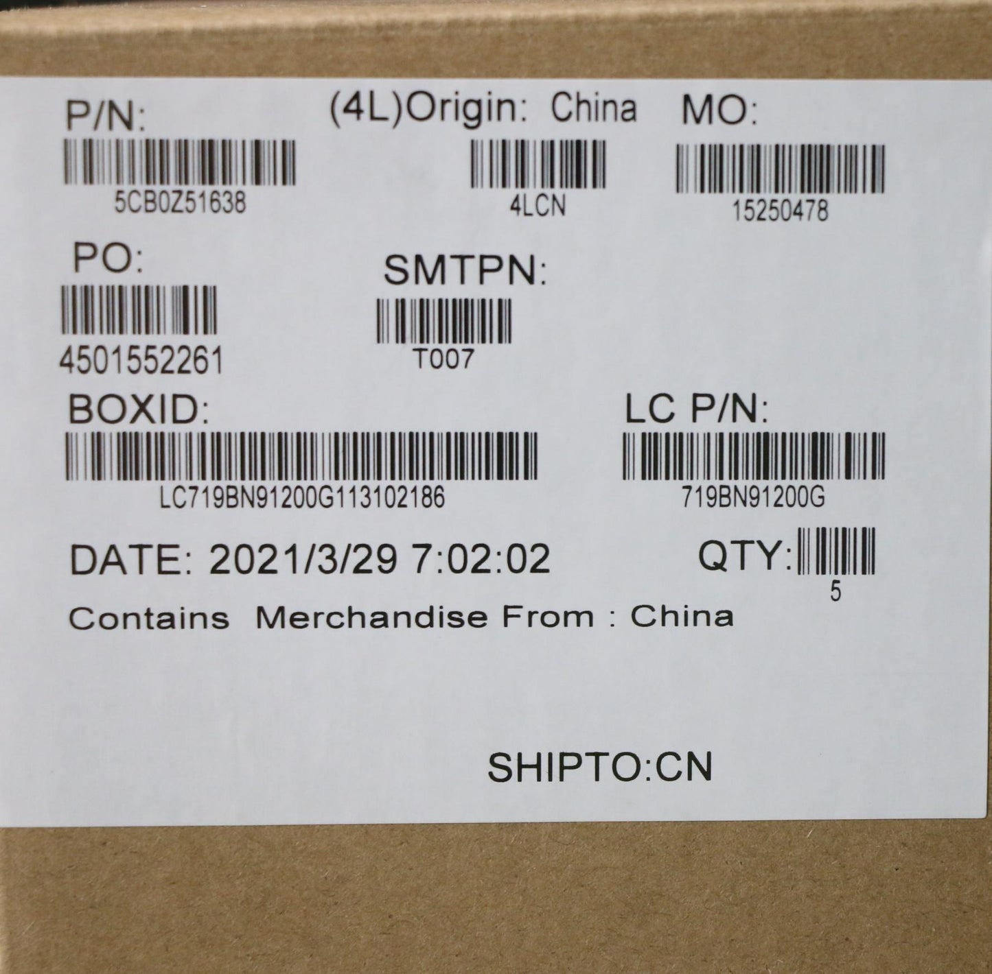 Lenovo Cover Upper Case Asm_Sp B 82G4 - 5CB0Z51638