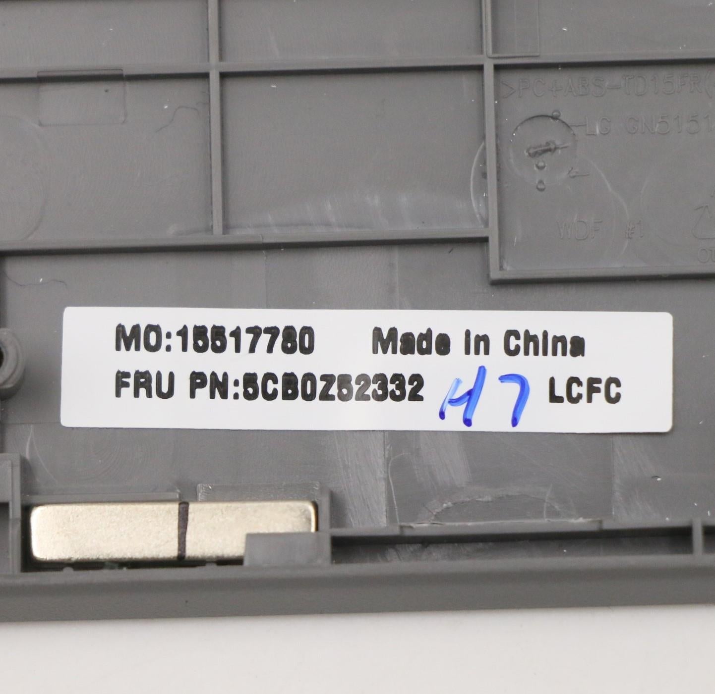 Lenovo Cover Upper Case Asm_Ti B 82G4 - 5CB0Z52332