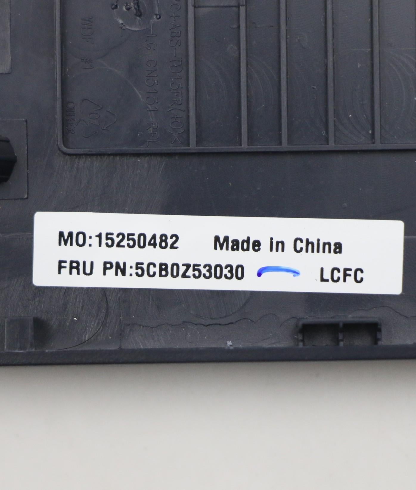 Lenovo Cover Upper Case Asm_Cz-Sk B 8 - 5CB0Z53030