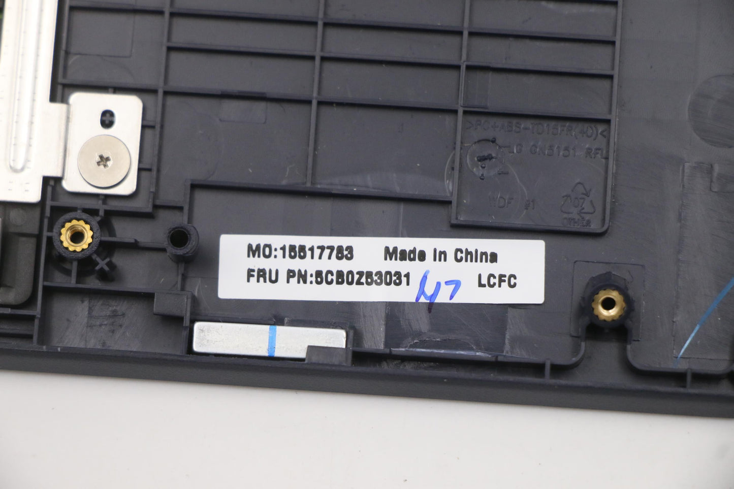 Lenovo Cover Upper Case Asm_Bu B 82G4 - 5CB0Z53031