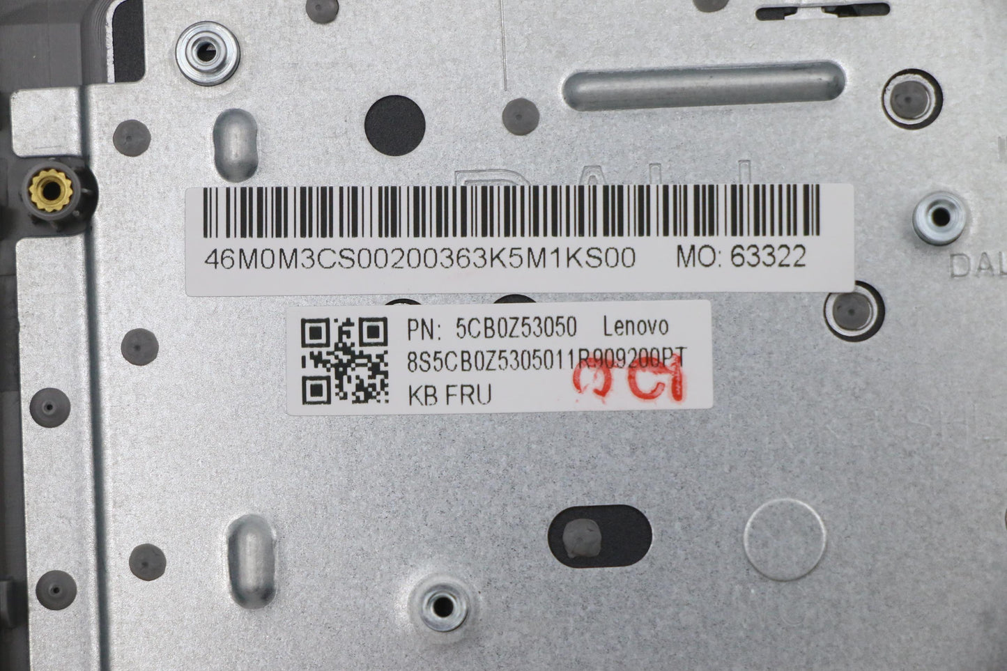 Lenovo Cover Upper Case Asm_Gr W 82Gv - 5CB0Z53050
