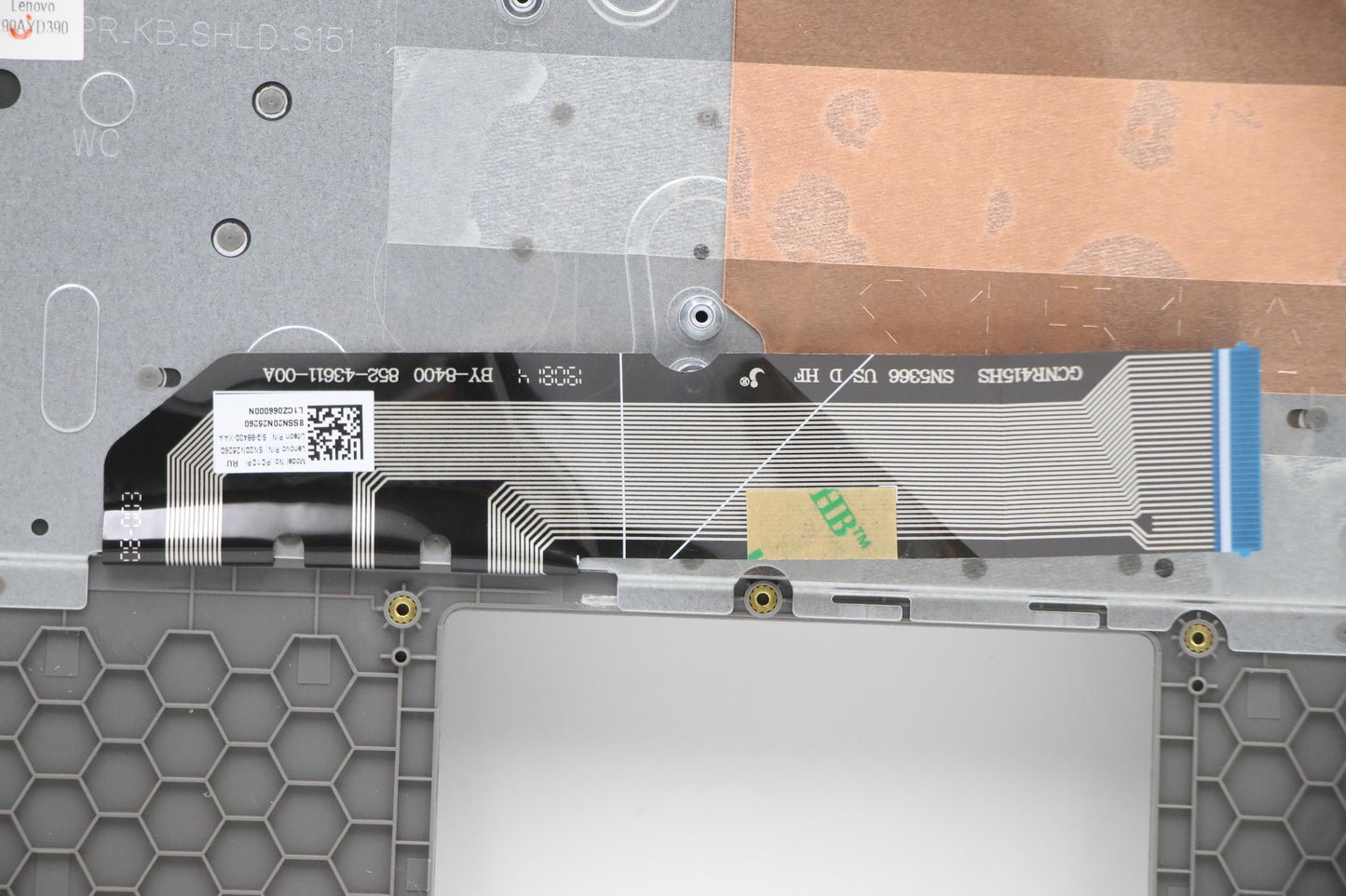 Lenovo Cover Upper Case Asm_Ru W 82Gv - 5CB0Z53054