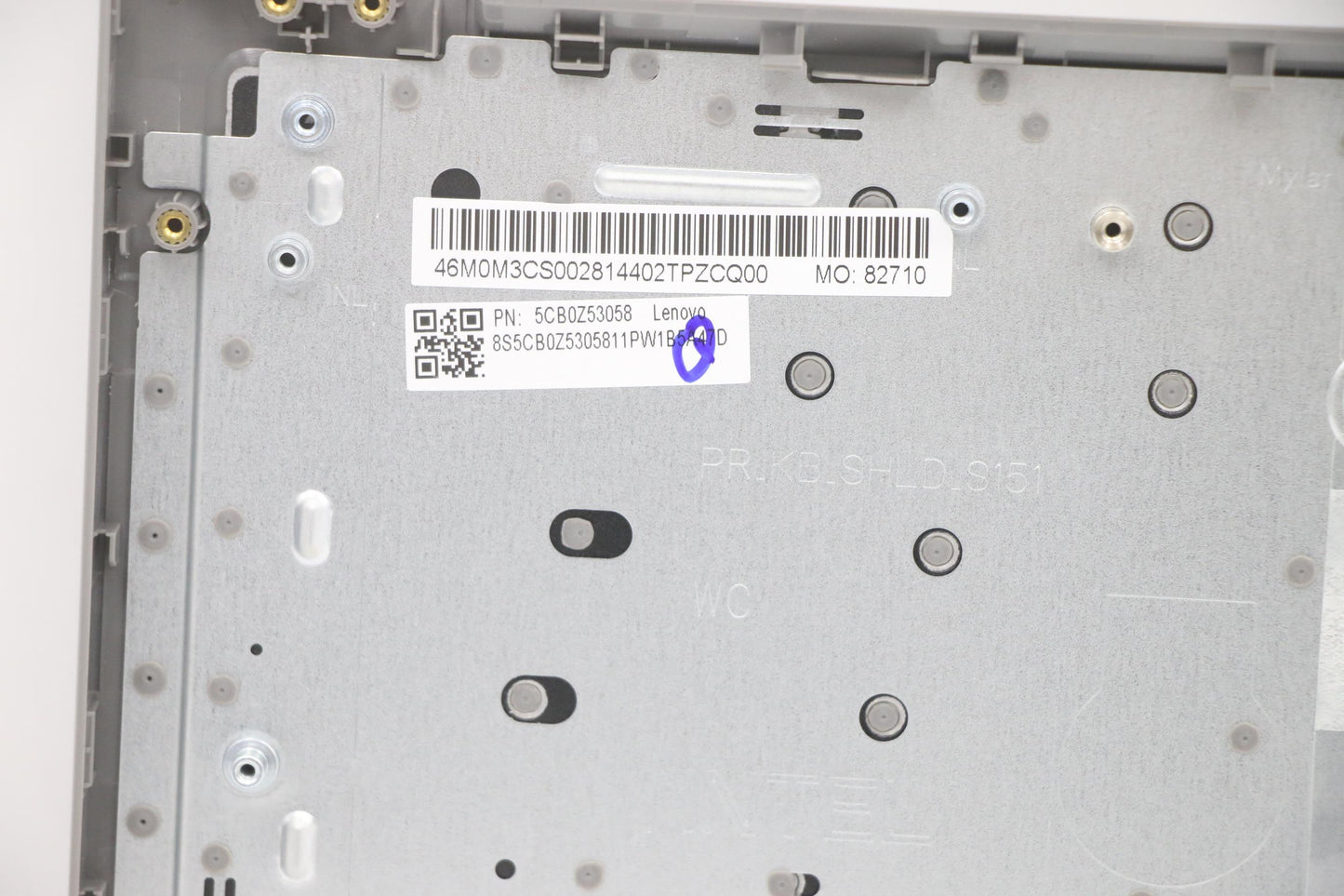 Lenovo Cover Upper Case Asm_Ch W 82Gv - 5CB0Z53058