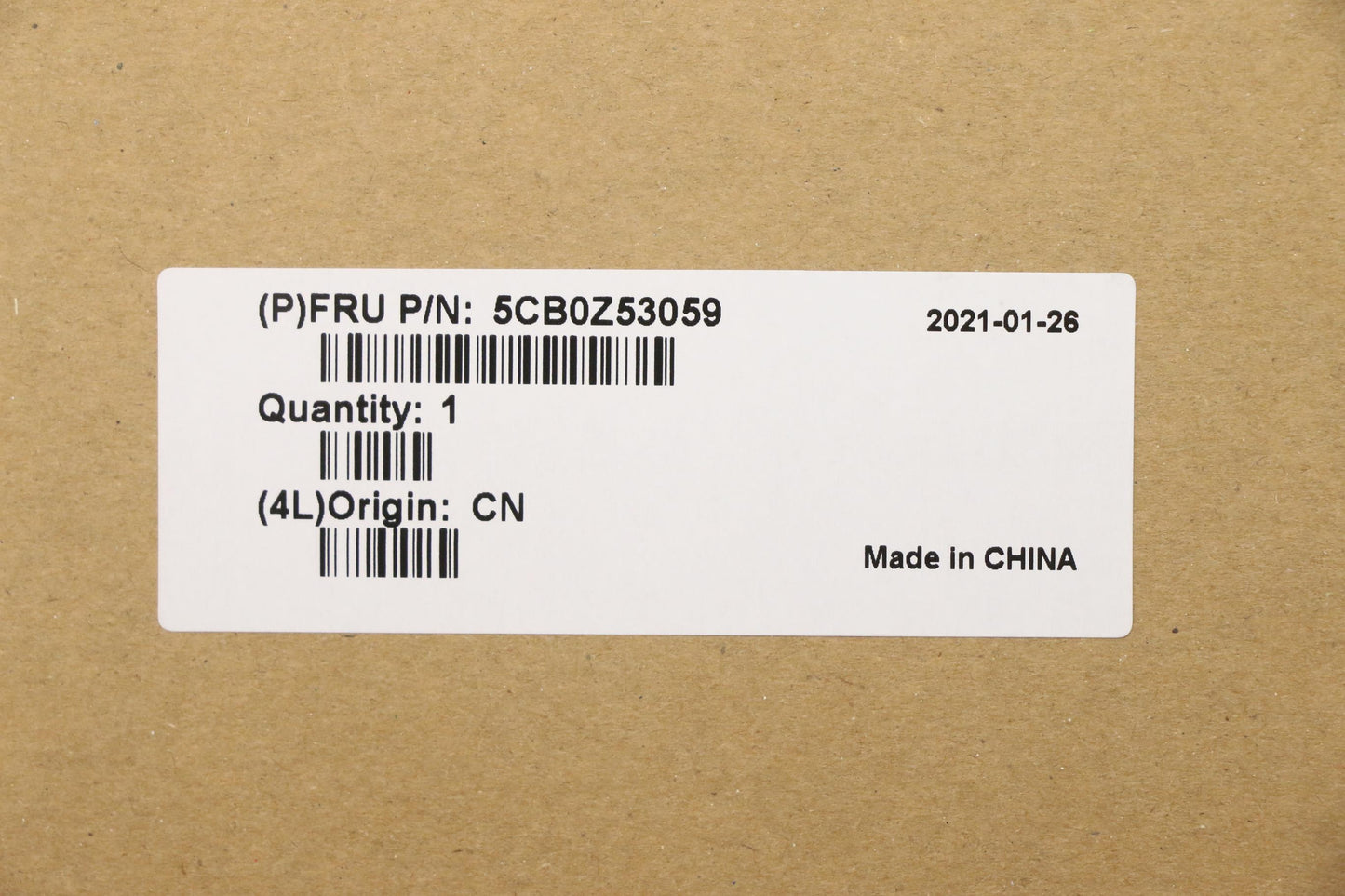Lenovo Cover Upper Case Asm_Ti W 82Gv - 5CB0Z53059