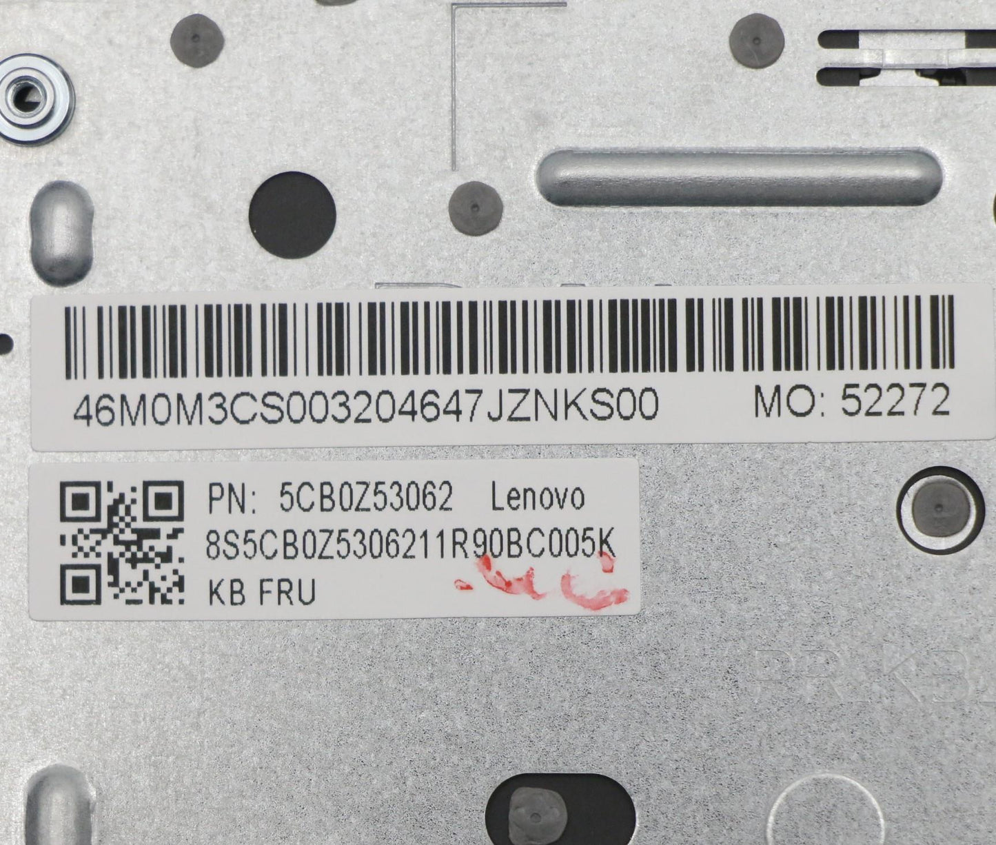Lenovo Cover Upper Case Asm_Us Inte W - 5CB0Z53062