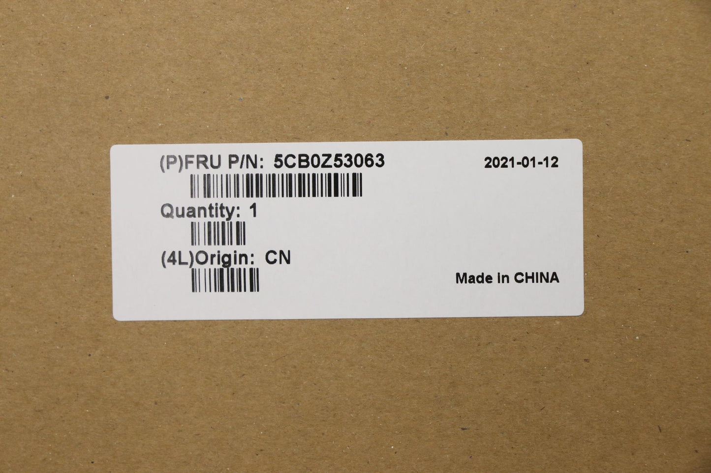 Lenovo Cover Upper Case Asm_Us W 82Gv - 5CB0Z53063
