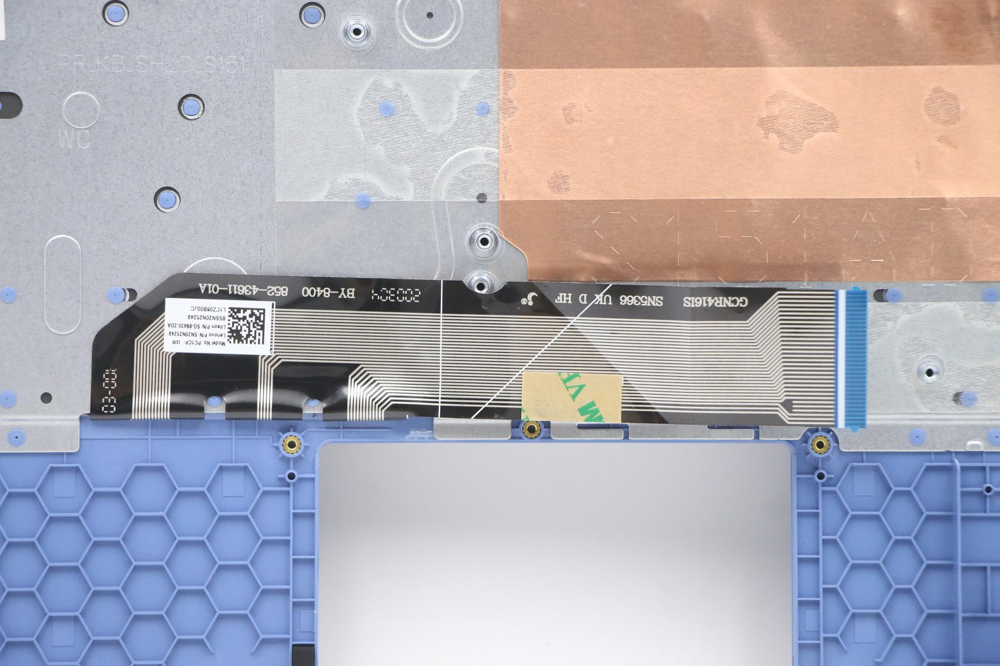 Lenovo Cover Upper Case Asm_Gr W 82Gv - 5CB0Z55458
