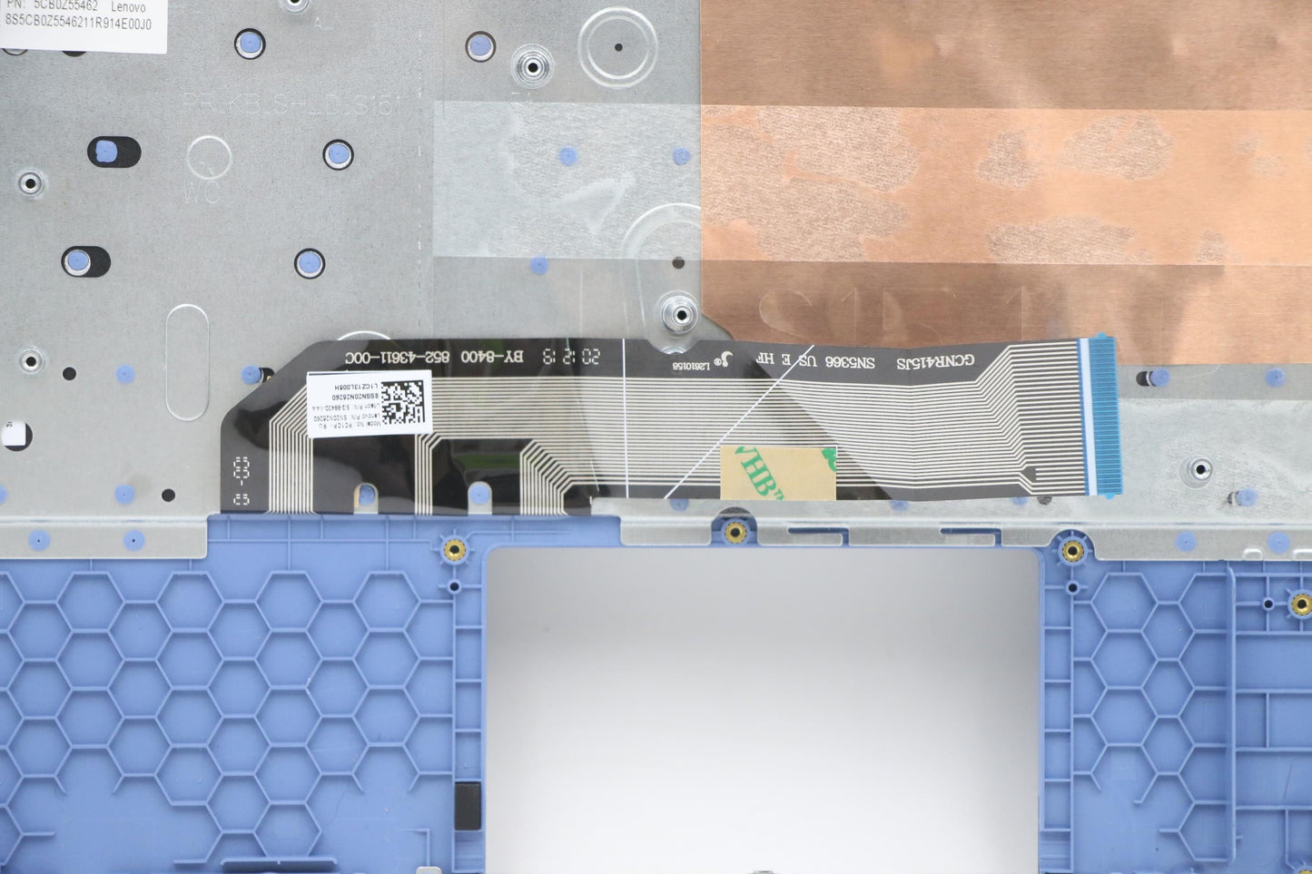 Lenovo Cover Upper Case Asm_Ru W 82Gv - 5CB0Z55462