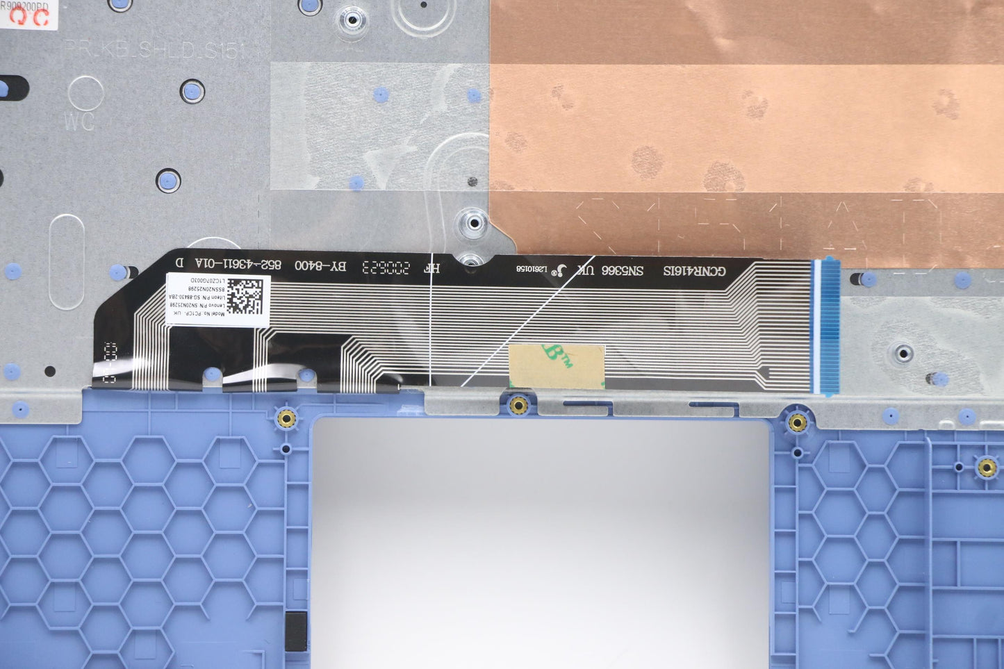 Lenovo Cover Upper Case Asm_Uk W 82Gv - 5CB0Z55469