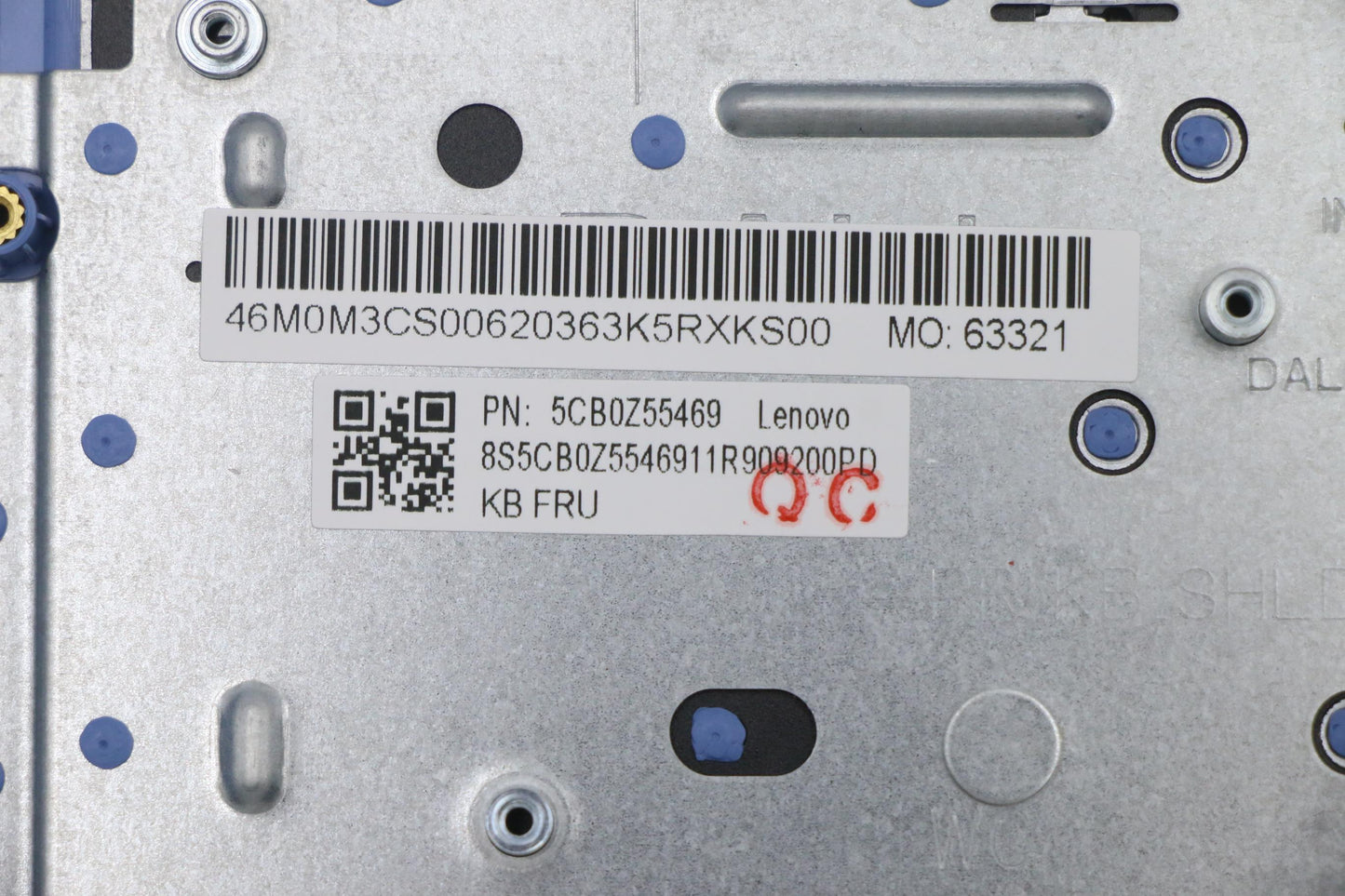 Lenovo Cover Upper Case Asm_Uk W 82Gv - 5CB0Z55469