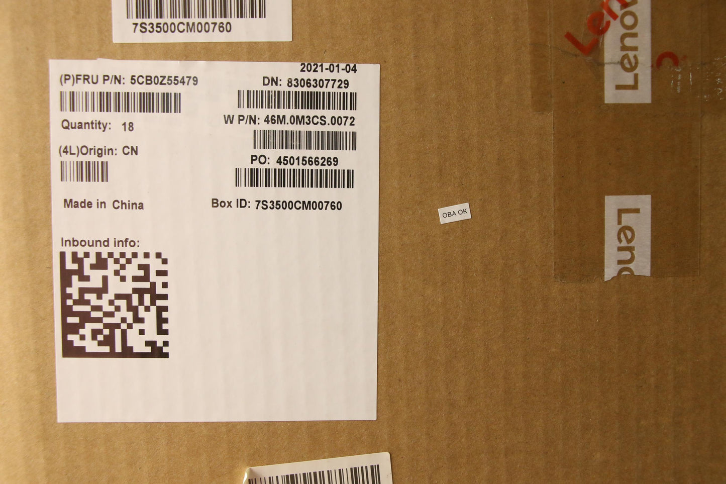 Lenovo Cover Upper Case Asm_Ja W 82Gv - 5CB0Z55479