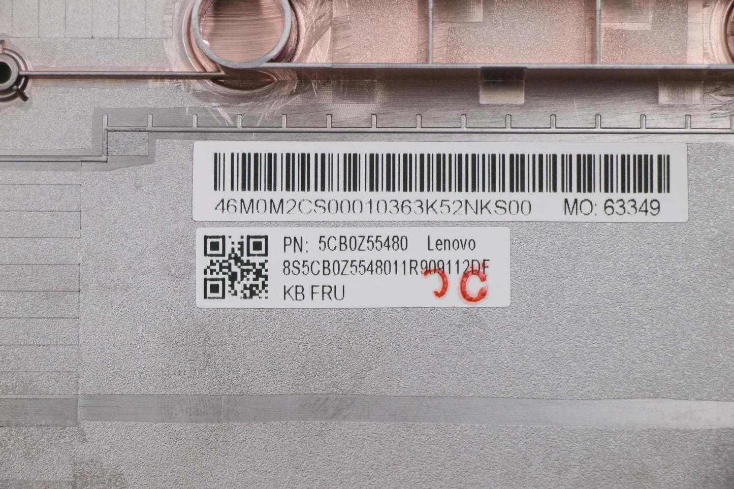 Lenovo Cover Lower Case W 82Gw Pg - 5CB0Z55480