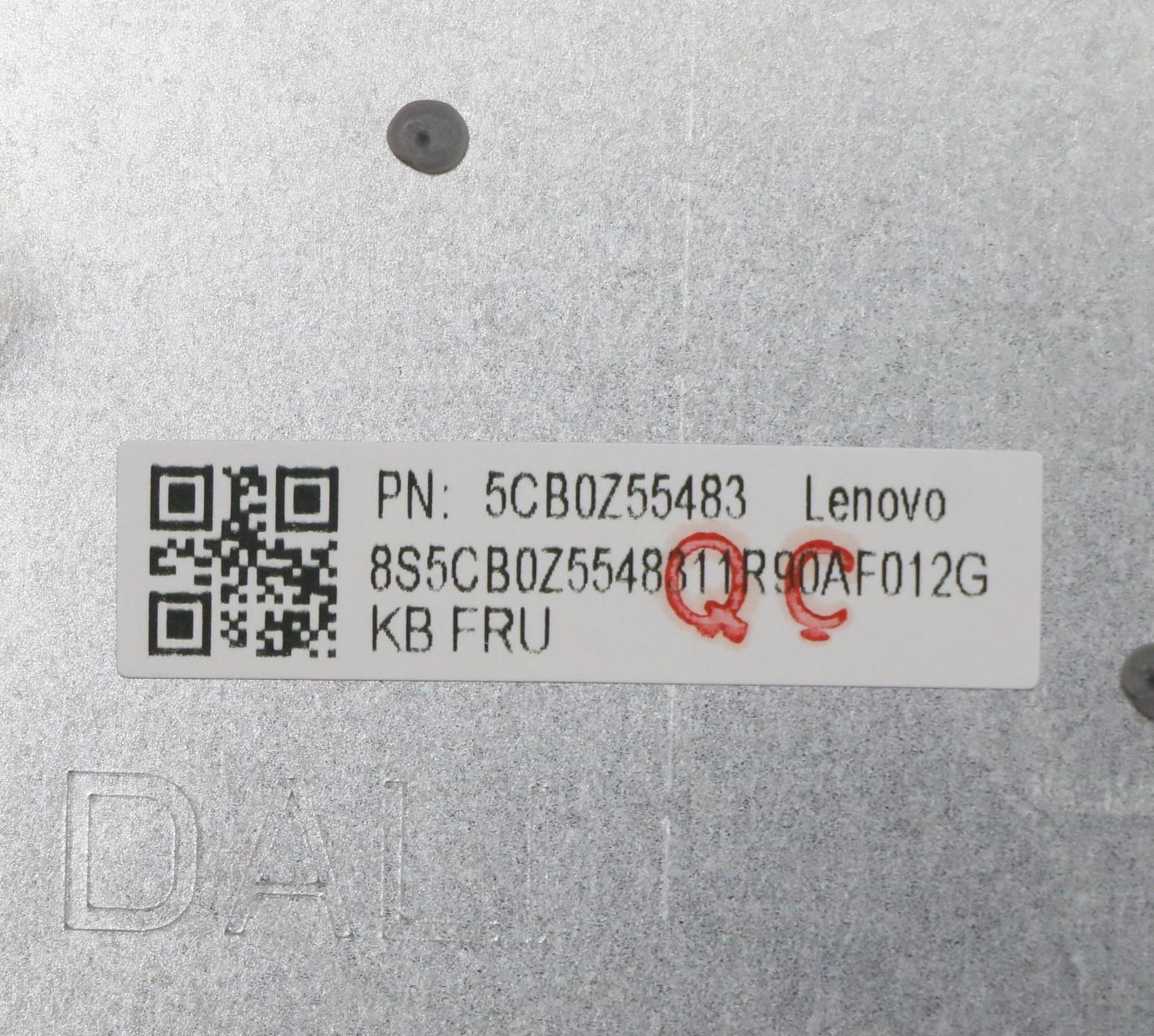 Lenovo Cover Upper Case Asm_Fr-Ar W 8 - 5CB0Z55483