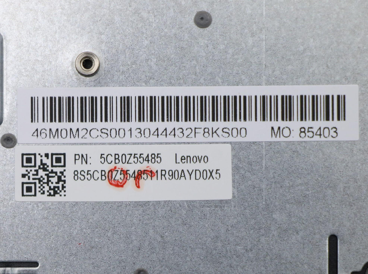 Lenovo Cover Upper Case Asm_La W 82Gw - 5CB0Z55485