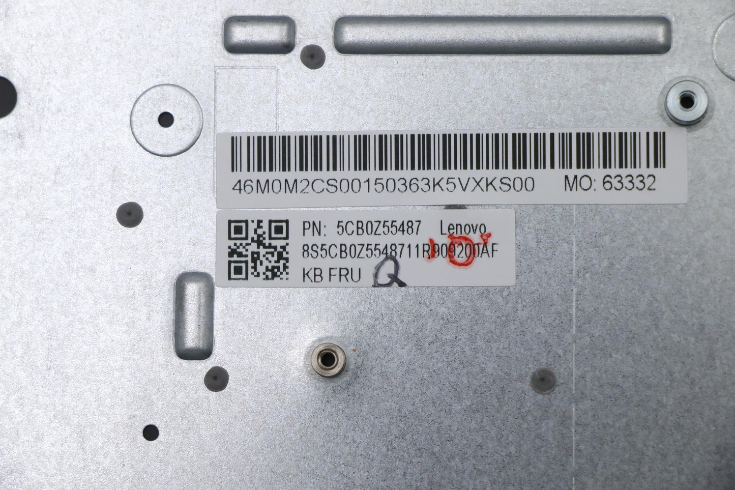 Lenovo Cover Upper Case Asm_It W 82Gw - 5CB0Z55487