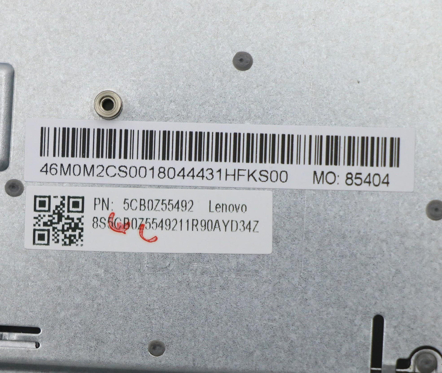 Lenovo Cover Upper Case Asm_Hb W 82Gw - 5CB0Z55492