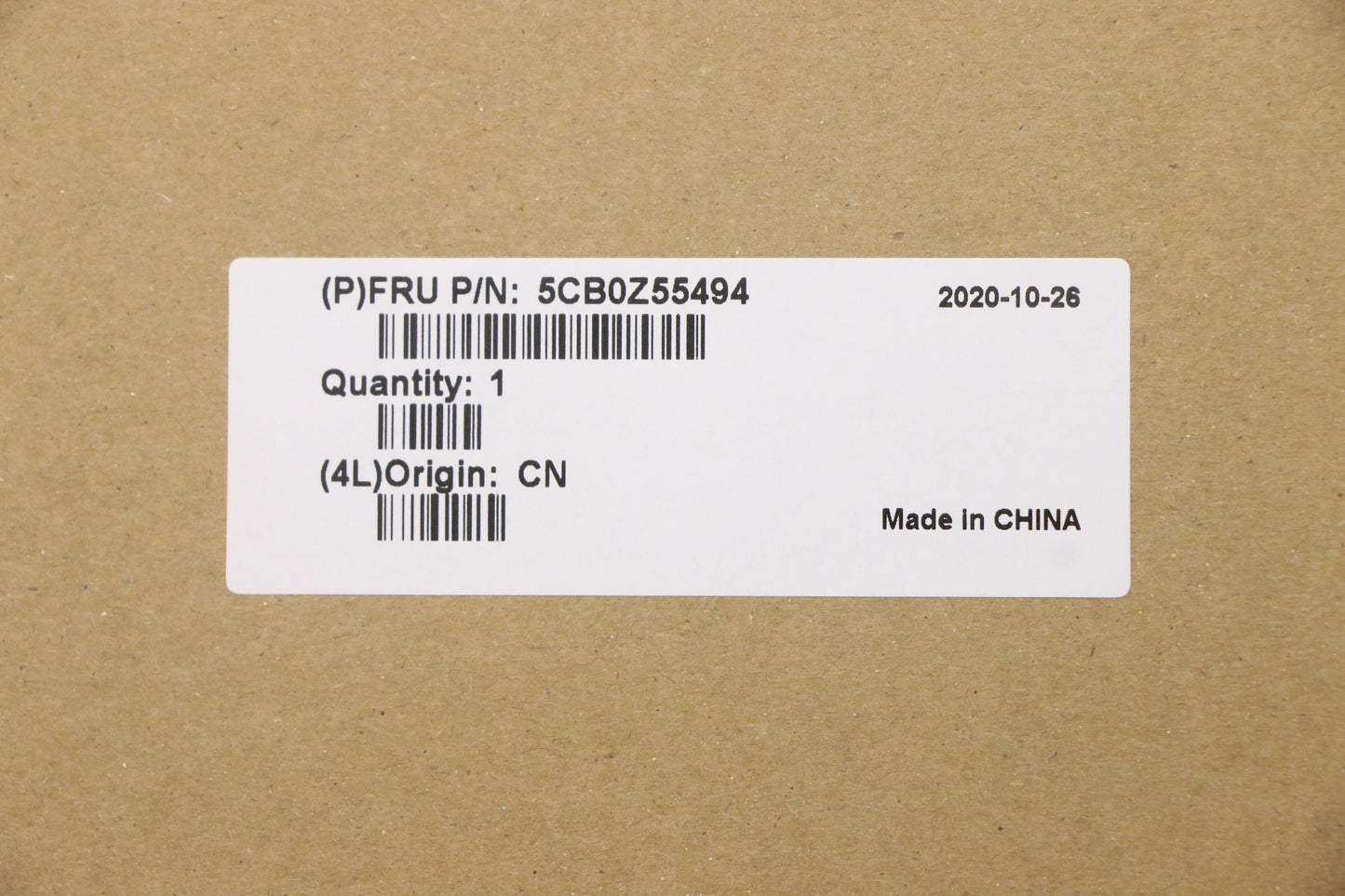 Lenovo Cover Upper Case Asm_Gr W 82Gw - 5CB0Z55494