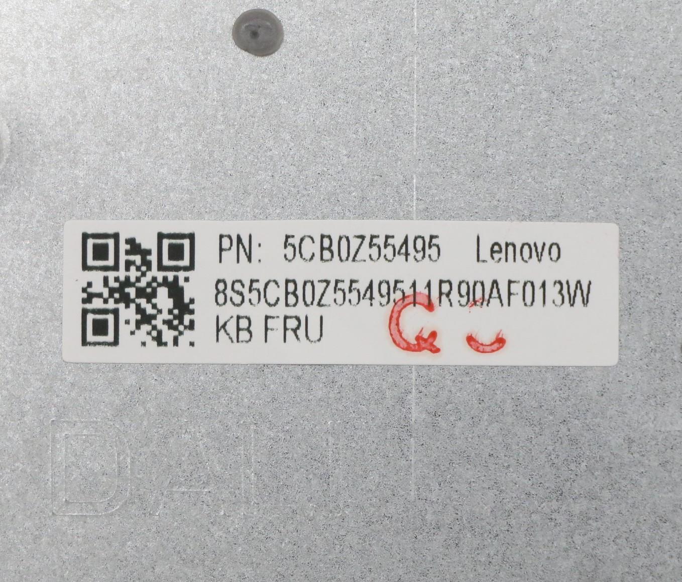Lenovo Cover Upper Case Asm_Cf-E W 82 - 5CB0Z55495