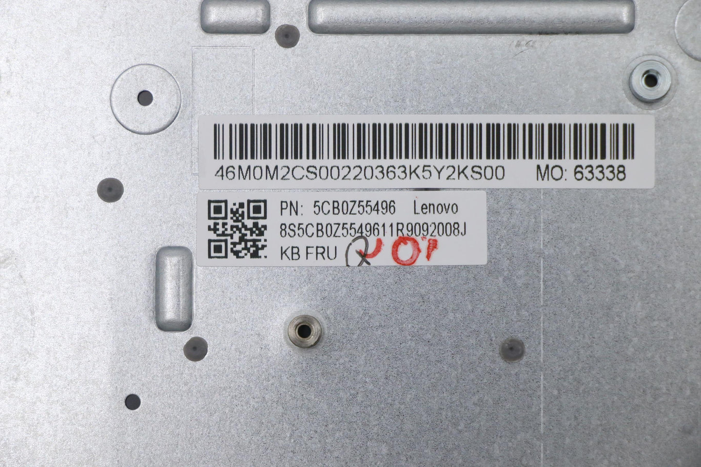 Lenovo Cover Upper Case Asm_Nd W 82Gw - 5CB0Z55496