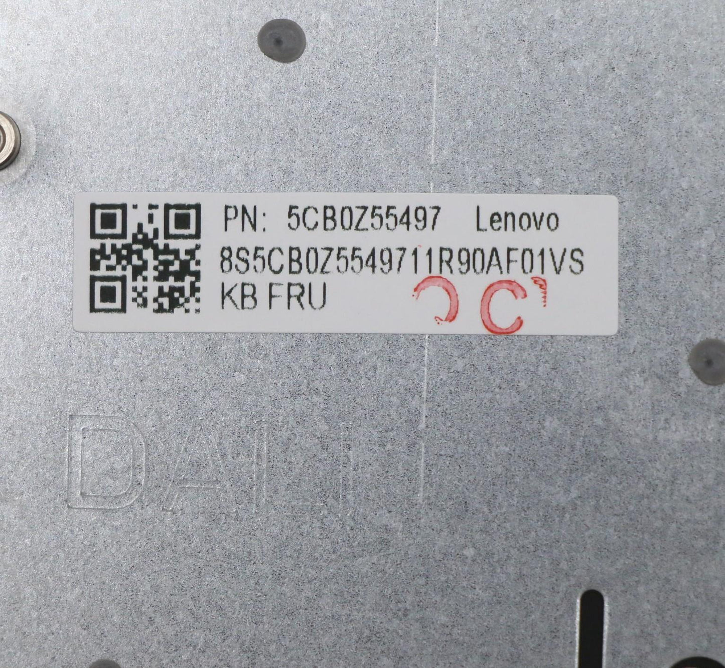 Lenovo Cover Upper Case Asm_Po W 82Gw - 5CB0Z55497