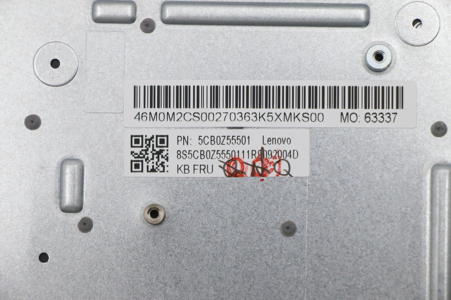 Lenovo Cover Upper Case Asm_Sw W 82Gw - 5CB0Z55501