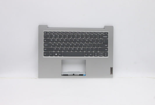 Lenovo (5CB0Z55507) C-Cover with Keyboard, USA English, Platinum Grey, Non-Backlit