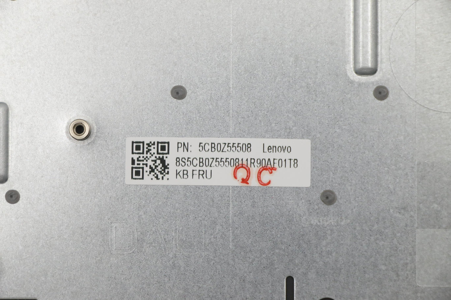 Lenovo Cover Upper Case Asm_Cz-Sk W 8 - 5CB0Z55508