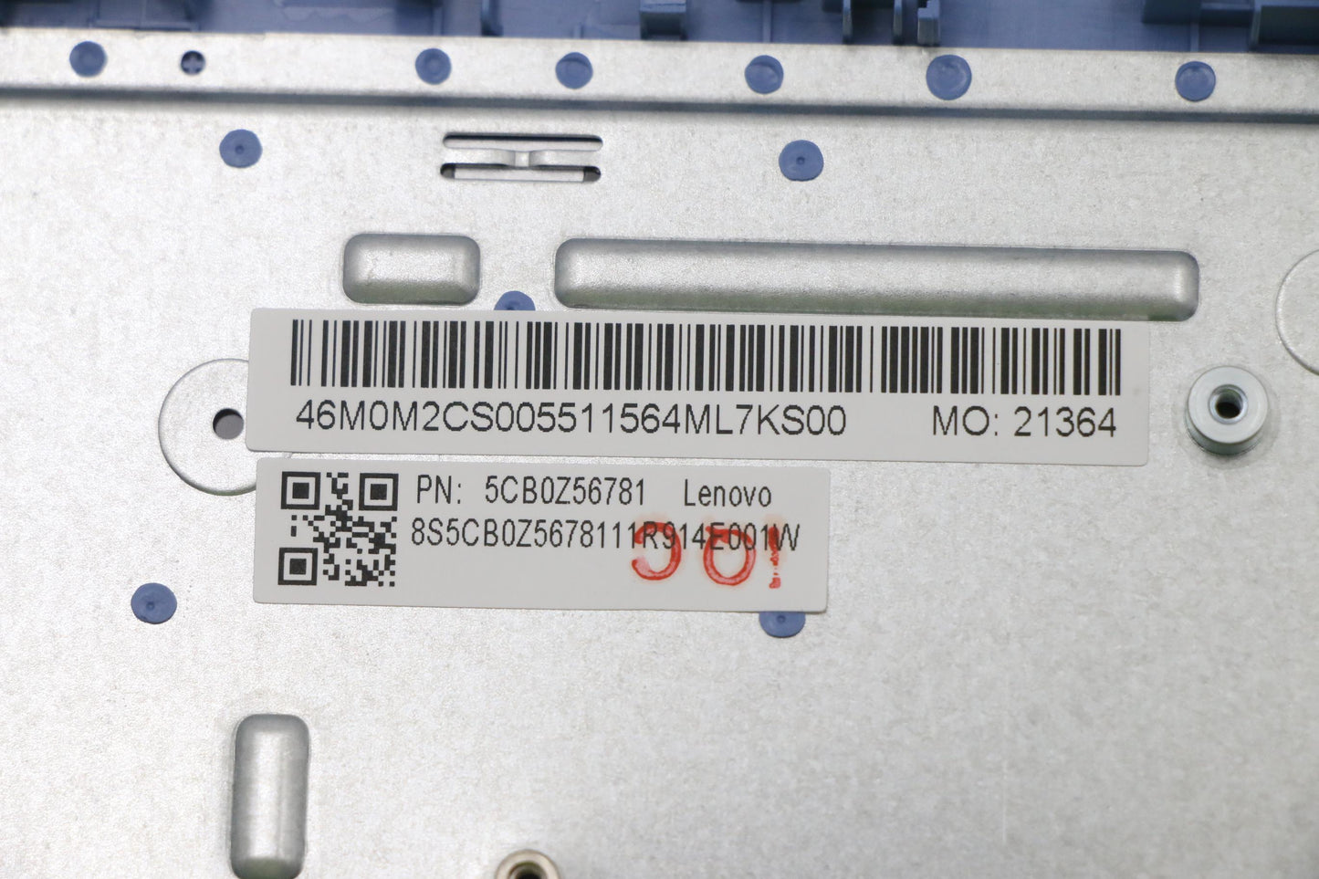 Lenovo Cover Upper Case Asm_Ru W 82Gw - 5CB0Z56781