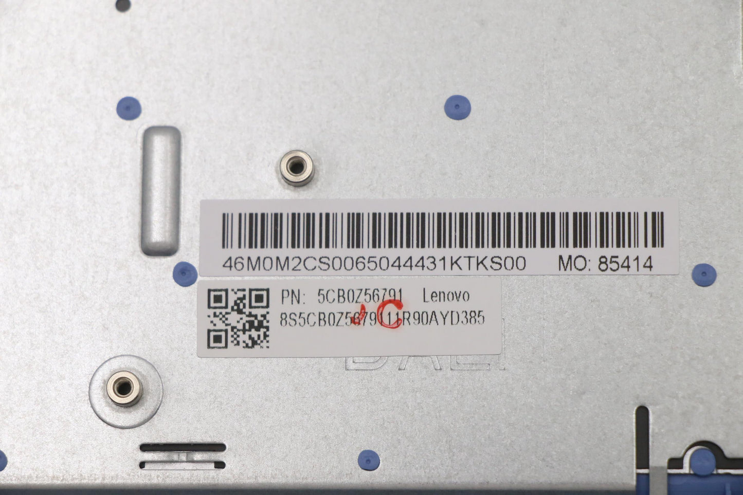 Lenovo Cover Upper Case Asm_Cz-Sk W 8 - 5CB0Z56791