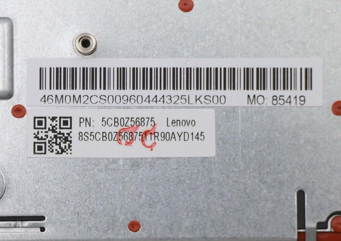 Lenovo Cover Upper Case Asm_Cz-Sk W 8 - 5CB0Z56875
